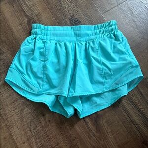Lululemon Electric Turquoise Hotty Hots